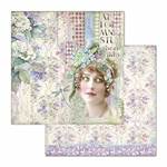 Blocco di carte Scrap Hortensia