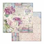 Blocco di carte Scrap Hortensia