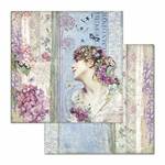 Blocco di carte Scrap Hortensia