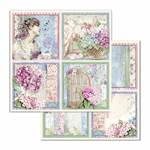 Blocco di carte Scrap Hortensia