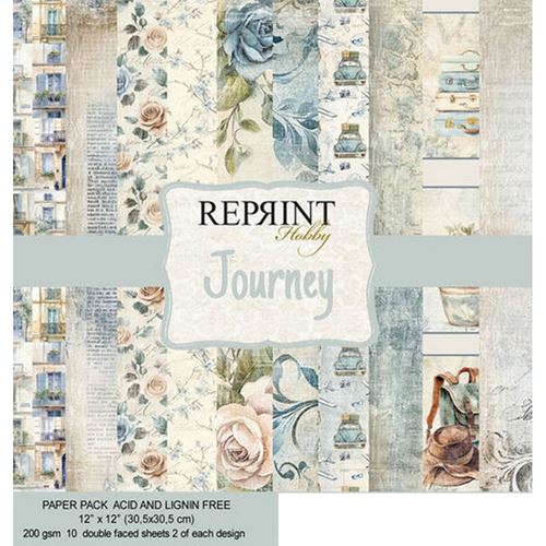 Blocco di carte Scrap Journey cm 30x30