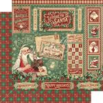 Blocco di carte Scrap Letters to Santa cm 30 x 30