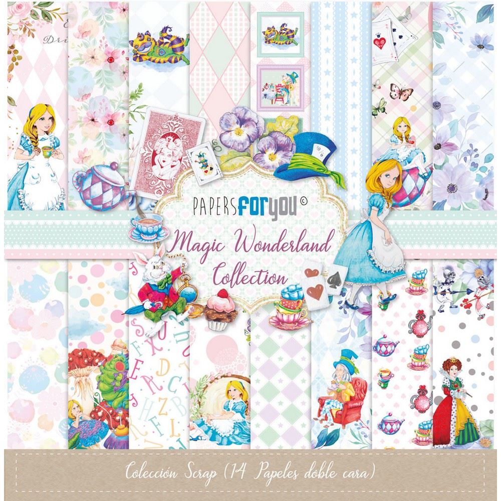 Blocco di carte Scrap Magic Wonderland