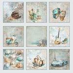 Blocco di carte Scrap Masculine Moments cm 20 x 20