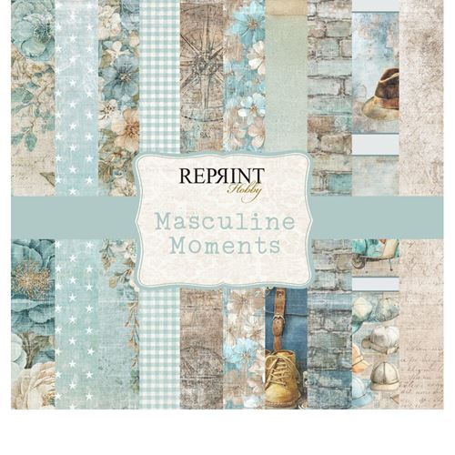 Blocco di carte Scrap Masculine Moments cm 30x30