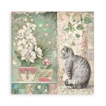 Blocco di carte Scrap Orchids and Cats