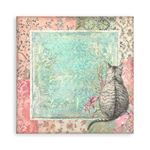 Blocco di carte Scrap Orchids and Cats cm 20 x 20