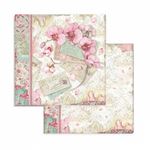 Blocco di carte Scrap Orchids and Cats cm 20 x 20