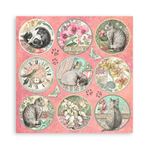 Blocco di carte Scrap Orchids and Cats cm 20 x 20