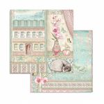 Blocco di carte Scrap Orchids and Cats cm 20 x 20