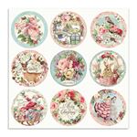 Blocco di carte Scrap Pink Christmas cm 20 x 20