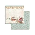 Blocco di carte Scrap Pink Christmas cm 20 x 20