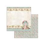 Blocco di carte Scrap Pink Christmas cm 20 x 20