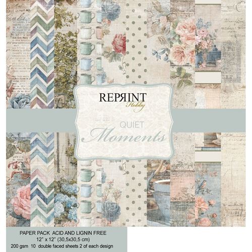 Blocco di carte Scrap Quiet Moments cm 30x30