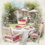 Blocco di carte Scrap Summer Garden cm 15 x 15