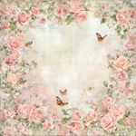 Blocco di carte Scrap Summer Garden cm 20 x 20