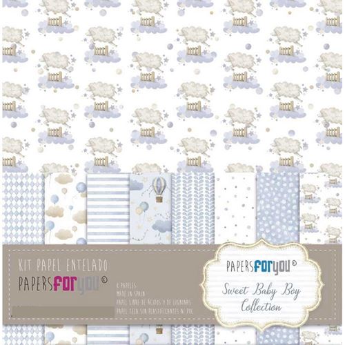 Carta in tela Plastificata Sweet Baby Boy