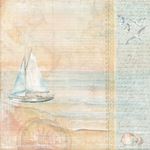 Blocco di carte Scrap The Beach cm 30x30