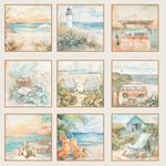 Blocco di carte Scrap The Beach cm 30x30