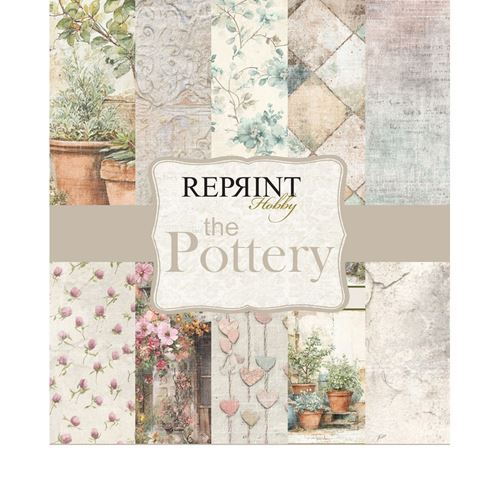Blocco di carte Scrap The Pottery cm 15 x 15