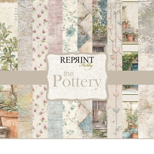 Blocco di carte Scrap The Pottery cm 20 x 20