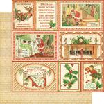 Blocco di carte Scrap Twas the Night Before Christmas Deluxe Edition cm 30 x 30