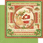 Blocco di carte Scrap Twas the Night Before Christmas Deluxe Edition cm 30 x 30