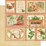 Blocco di carte Scrap Twas the Night Before Christmas cm 20 x 20