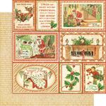 Blocco di carte Scrap Twas the Night Before Christmas cm 20 x 20