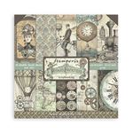 Blocco di carte Scrap Voyages Fantastiques