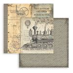 Blocco di carte Scrap Voyages Fantastiques