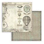 Blocco di carte Scrap Voyages Fantastiques