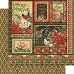 Blocco di carte Scrap Warm Wishes cm 20 x 20