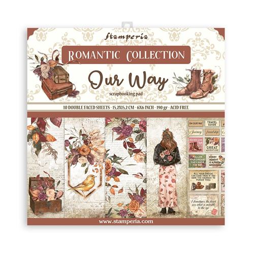 Blocco di carte Scrap  Our Way  cm 15 x 15