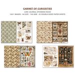 Junk Journal & Ephemera Book Cabinet of Curiosities A4