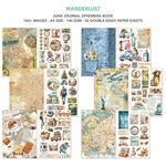 Junk Journal & Ephemera Book Wanderlust A4