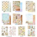 Blocco di carte scrap Among the Wildflowers cm 15 x 20