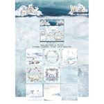 Blocco di carte scrap Artic Winter cm 15 x 15