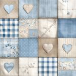 Blocco di carte scrap Baby Boy Universe Medium Set cm 20x20 