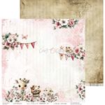 Blocco di carte scrap Baby Girl Universe cm 30 x 30