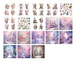 Blocco di carte scrap Candy Christmas