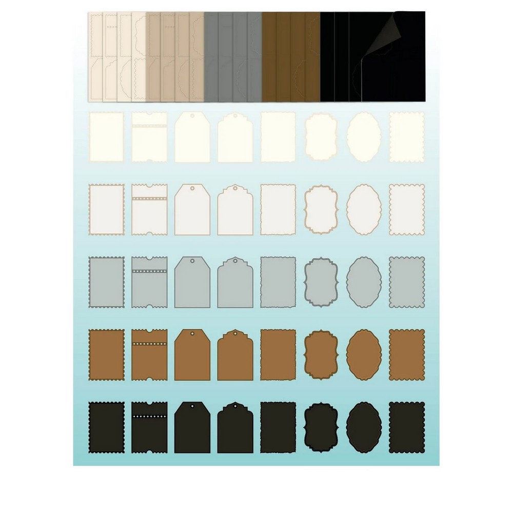 Blocco di carte scrap Card Making Naturals and Essential 10x14