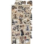 Blocco di carte scrap Cats Extras Set cm 15 x 31