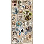 Blocco di carte scrap Cats Extras Set cm 15 x 31