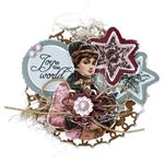 Blocco di carte scrap Christmas Blush 30x30