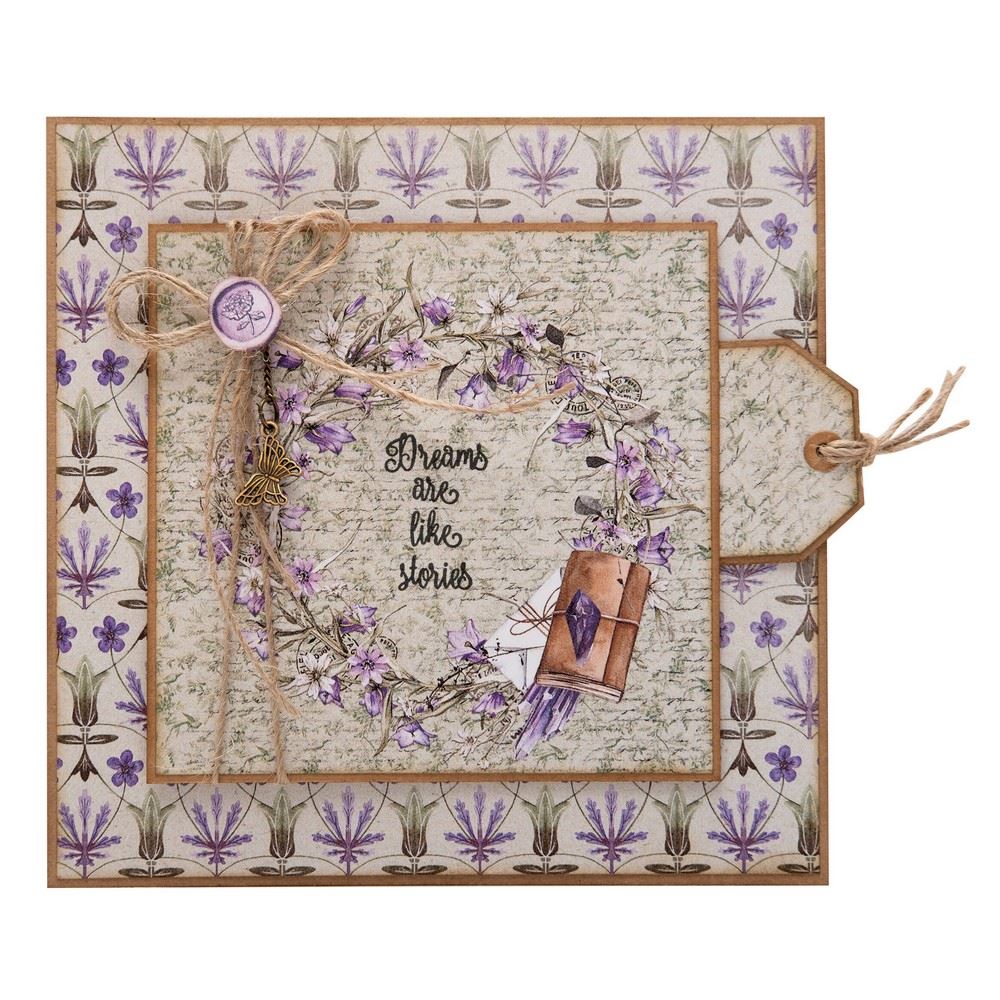 Blocco da 22 carte Scrap Fortune 20 x 20 - Mondo Fai da Te