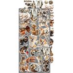 Blocco di carte scrap Dogs Extras Set cm 15 x 31