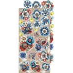 Blocco di carte scrap Emerald Tales Extras Set Mix cm 15 x 31