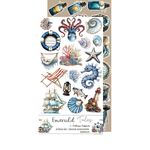Blocco di carte scrap Emerald Tales Emerald cm 15 x 31