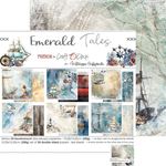 Blocco di carte scrap Emerald Tales cm 15 x 15